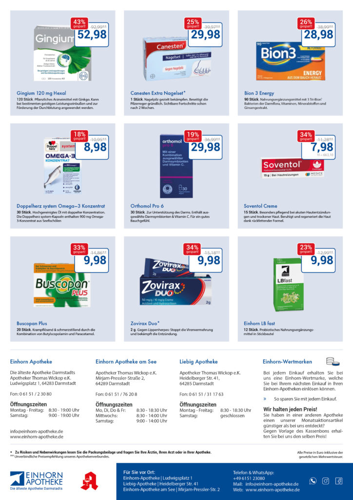 einhorn angebotsflyer mai web4