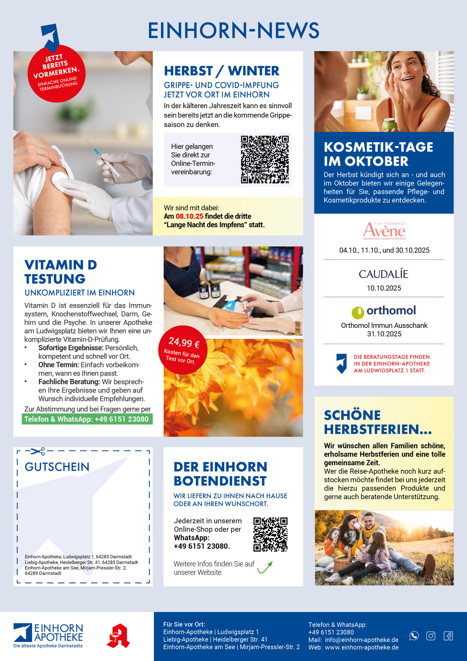 einhorn apotheke oktober angebotsflyer1 2