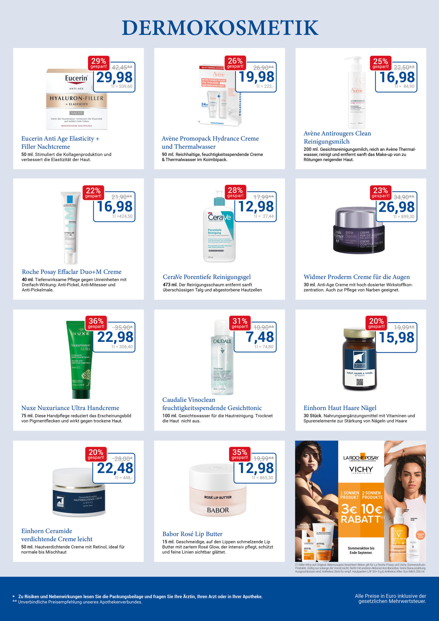einhorn apotheke september angebotsflyer web 3
