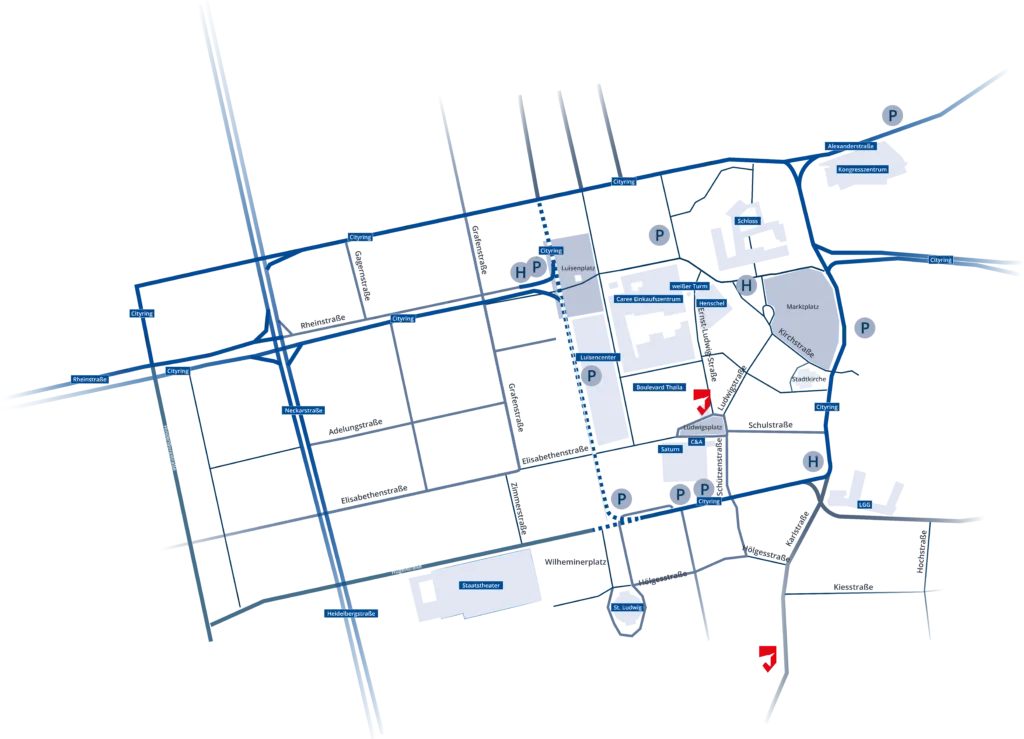 strassenkarte einhorn apotheke